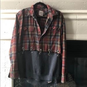 Furst of a kind sweater/flannel LF
